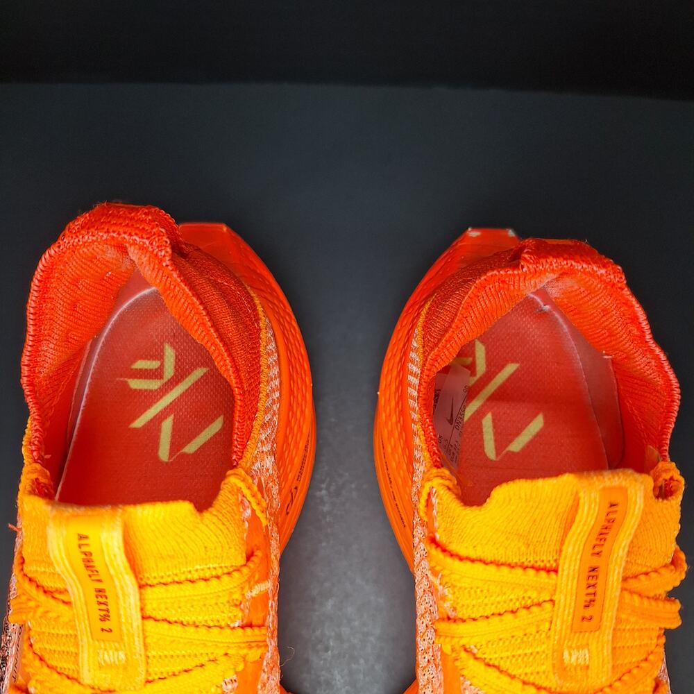 Nike Air Zoom Alphafly NEXT% 2 Womens 6.5 Total Orange DN3559-800 Running Shoes - Picture 6 of 16
